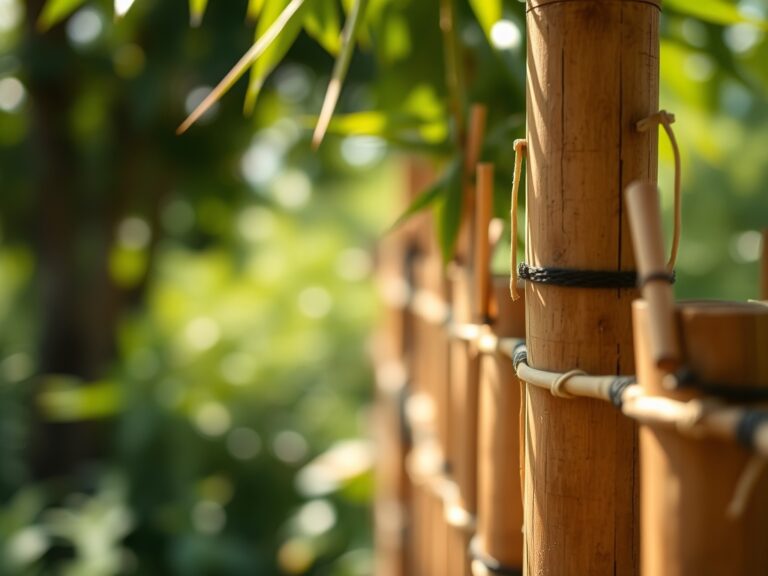5 Quick Steps to Install a Bamboo Fence